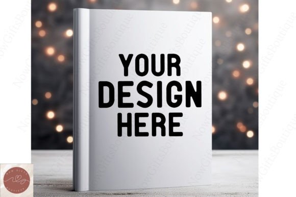 Book Cover Mockup Christmas Mockup 8: A Graphic Design Asset for Christmas Amp Projects
