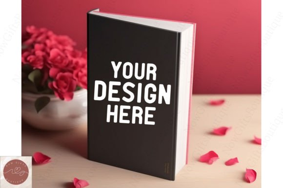 Book Cover Mockup Valentine Mockup 35 for Graphics and Valentine S Day