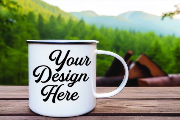 Camping Nature Mockups for Mugs Amp and Graphics