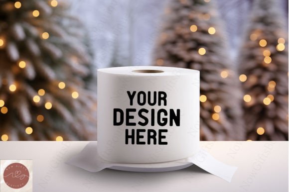 Christmas Toilet Paper Roll Mockup Review