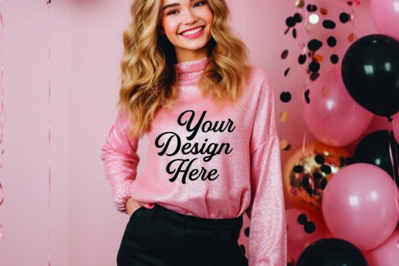 Happy New Year Mockups for Embroidery Projects