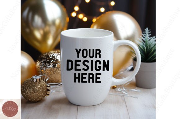 Happy New Year Mug Mockup 15 for Mugs Amp Graphics