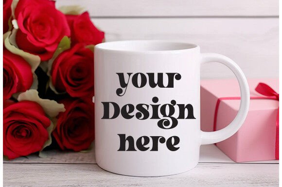 Valentine's Day White Mug Mockup 24 for Mugs Amp Graphics