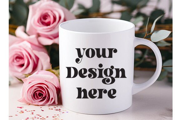 Valentine's Day White Mug Mockup 84 Review
