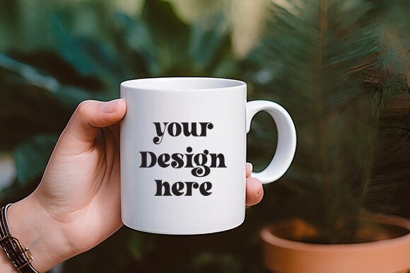 White Mug Mockup for Blog & Web Design Projects