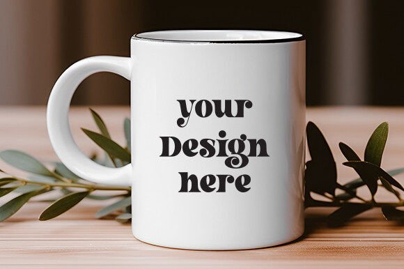 White Mug Mockup, Mug Mock Up 85 Review for Embroidery Projects